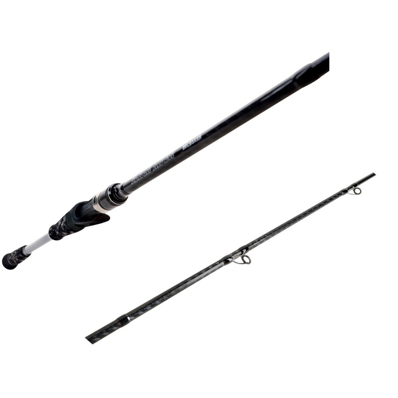 Bone Black River Baitcast Rod BRC60H
