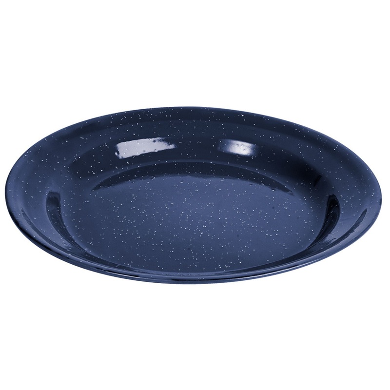 Campfire 27Cm Enamel Flat Plate 27CM NAVY