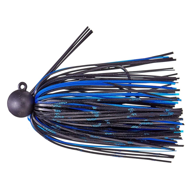 Fitzgerald Fishing Bryan Thrift Tungsten Micro Jig Black And Blue 3/8 oz