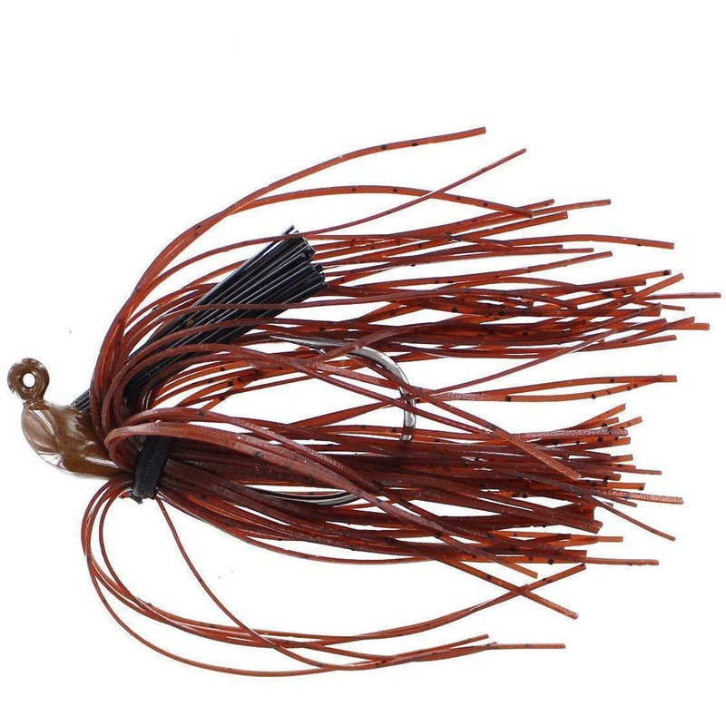 Georgia Jig Black Brown Silicone 22 1/4 OZ