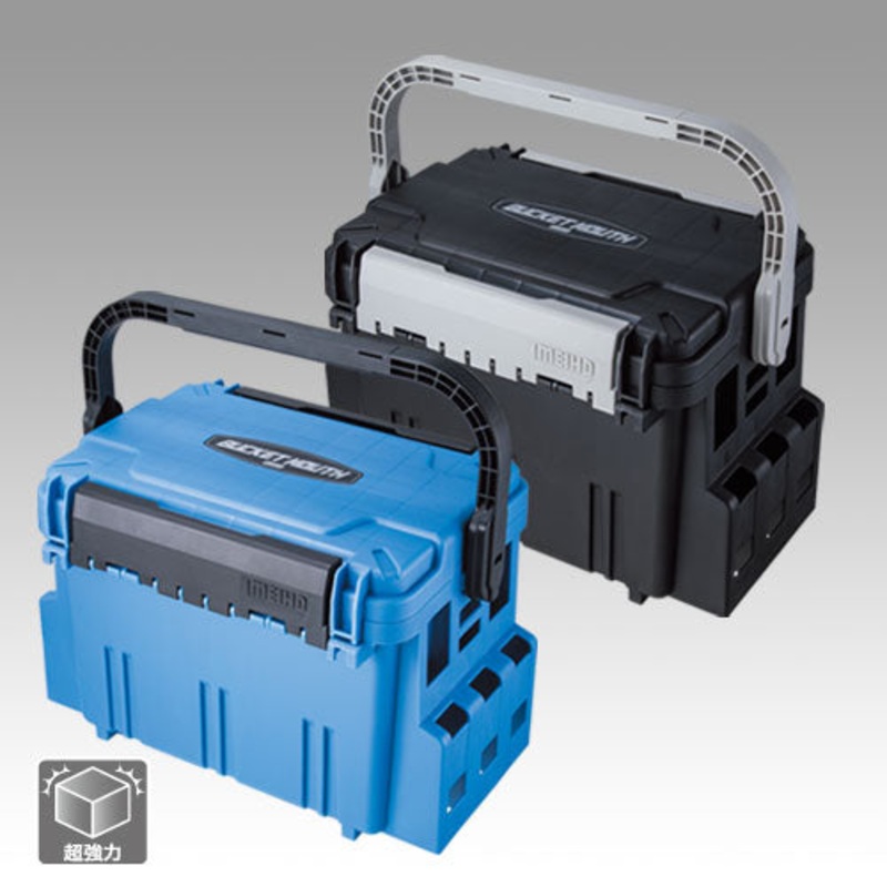 MEIHO VERSUS BUCKET MOUTH BM-5000 Tackle Box Blue