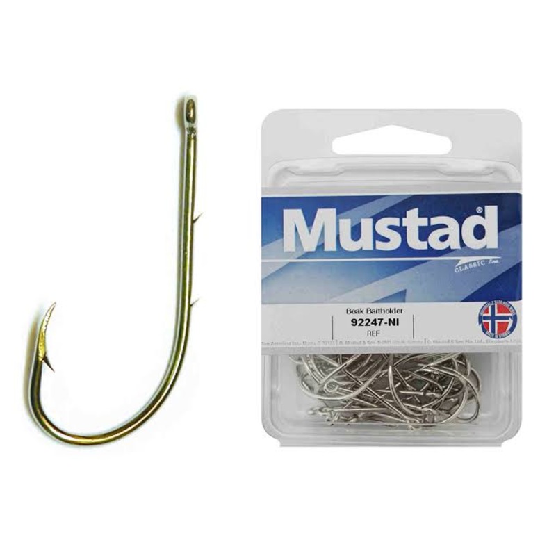 Mustad 92247-NI Hooks 6-50PCS