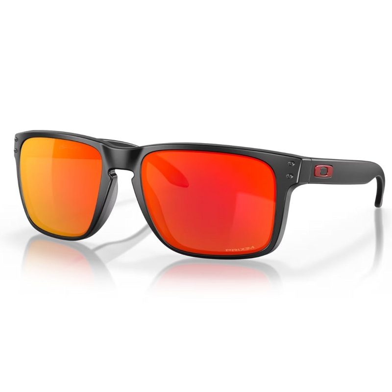 Oakley Holbrook XL Sunglasses Grey Smoke Frame / Prizm Sapphr Irid Polar Lens