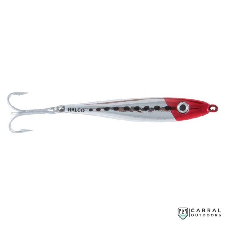 Halco Outcast Metal Lure 20g-60g Red Head 20g