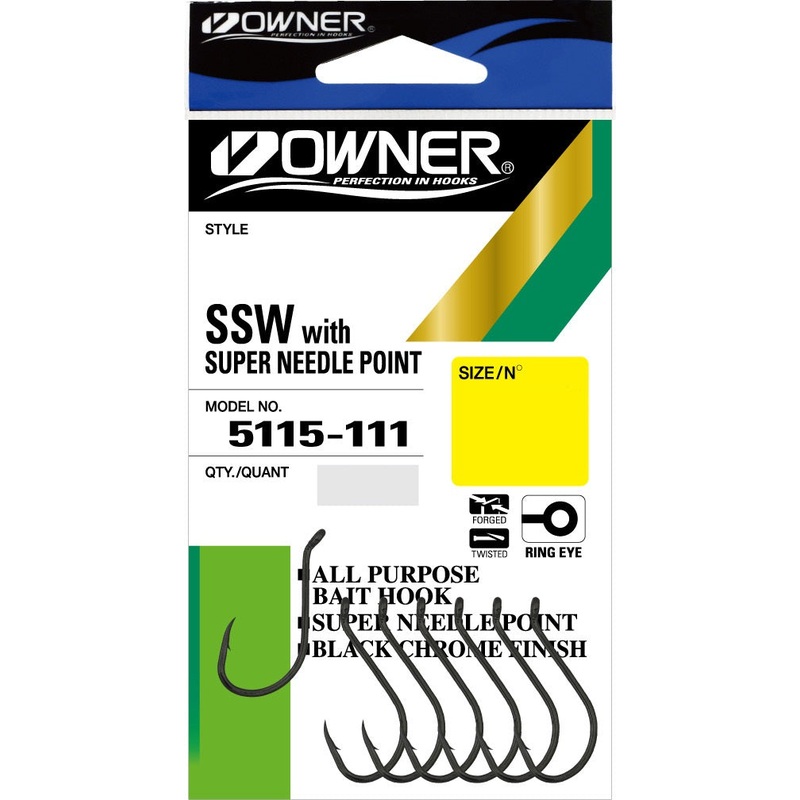 Owner 5115 Needle Point Octopus Hook 1