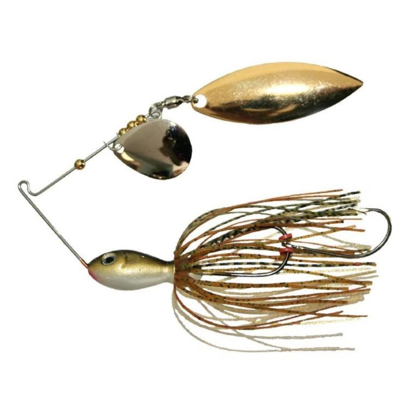 Tackle Tactics Vortex Spinnerbait 1/8 PURPLE GLIMMER SCALE