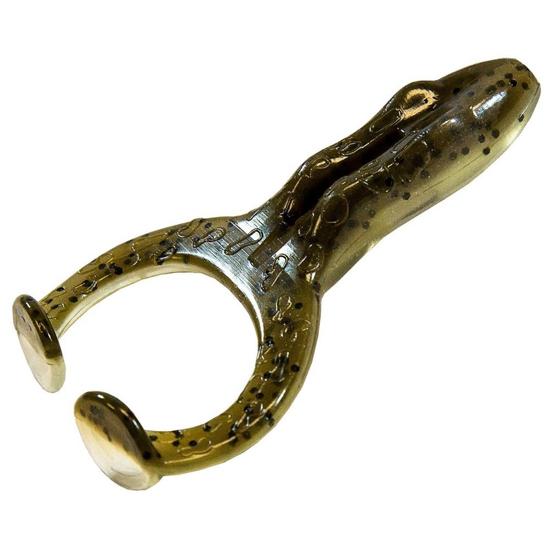 Zman Finesse FrogZ 2.75inch 2.75inch Green Pumpkin