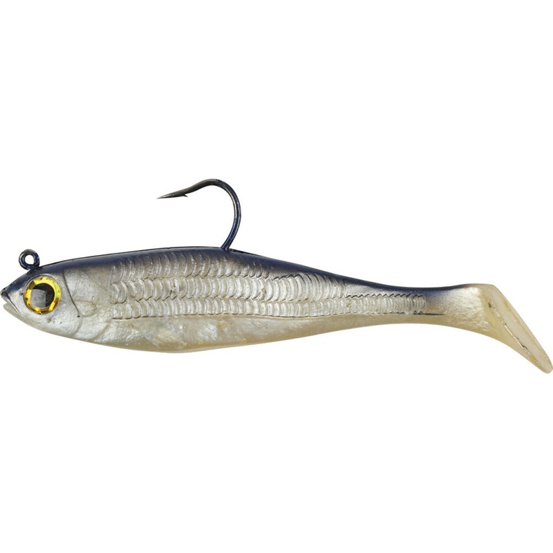 Berkley Powerbait Rigged Swim Shad 6 inch Soft Plastic Lure Baby Bass
