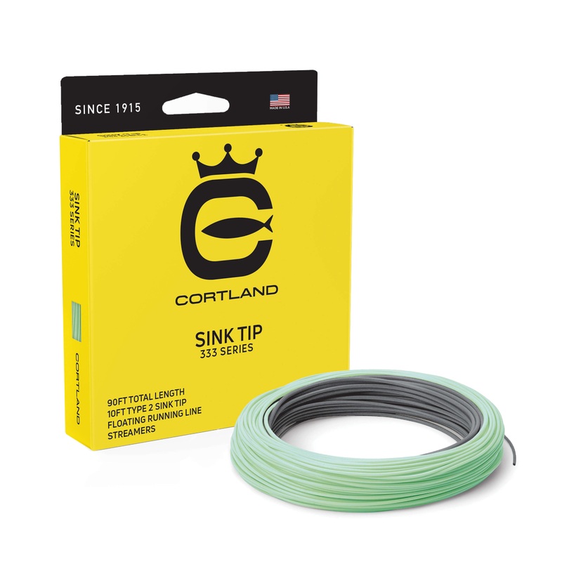Cortland 333 Sink Tip CHARCOAL / MINT GREEN WF4S/F