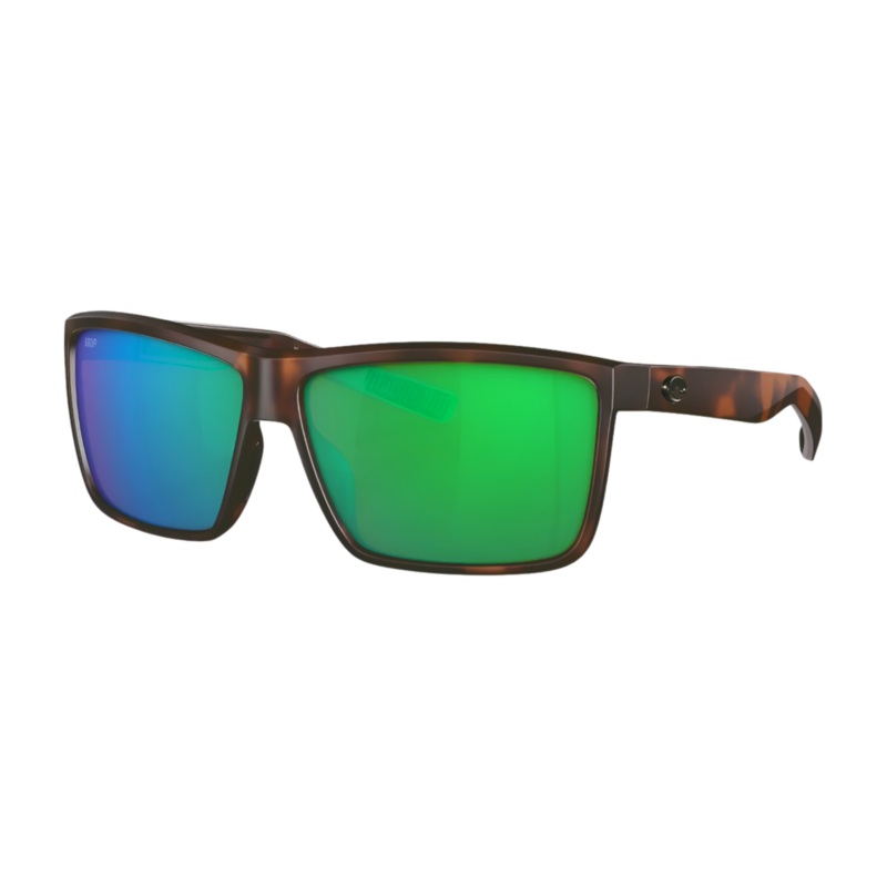 Costa Rinconcito Polarized Sunglasses Matte Tortoise | Green Mirror 580P