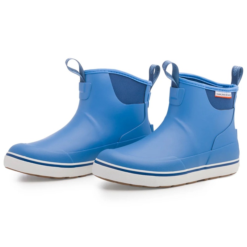 Grundens Women’s Deck Boss Ankle Boot Parisian Blue W 6