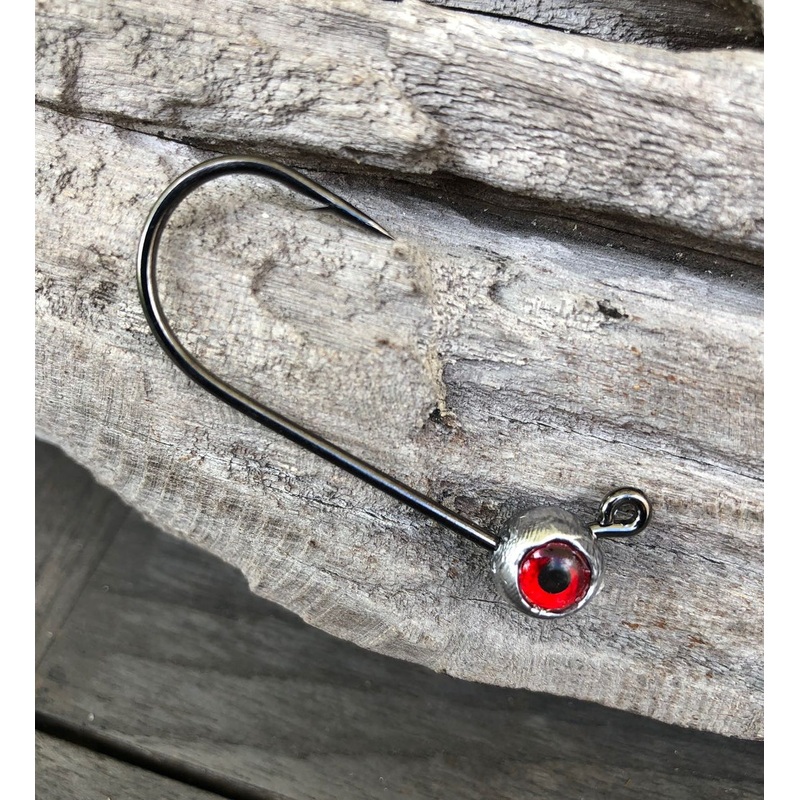 Monster 3X 4/0 Big Eye Jig 2Pk 4/0-1/2OZ