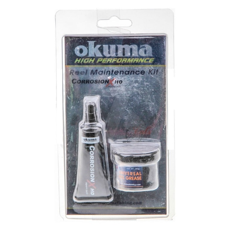 Okuma Reel Oil and Grease Maintenance Kit