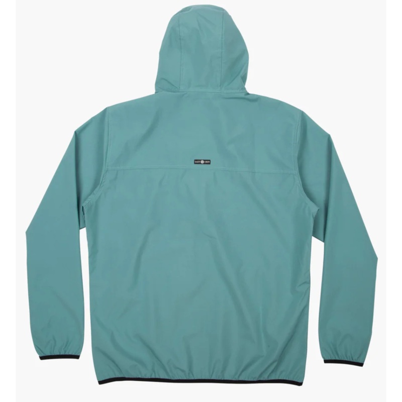 Salty Crew Headwind Packable Jacket S DARK AQUA