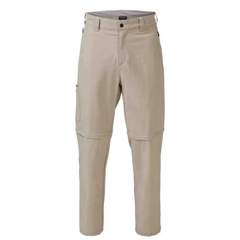 Shimano Outdoors Fishing Sun Protection Convertible Zip Off Pants 32