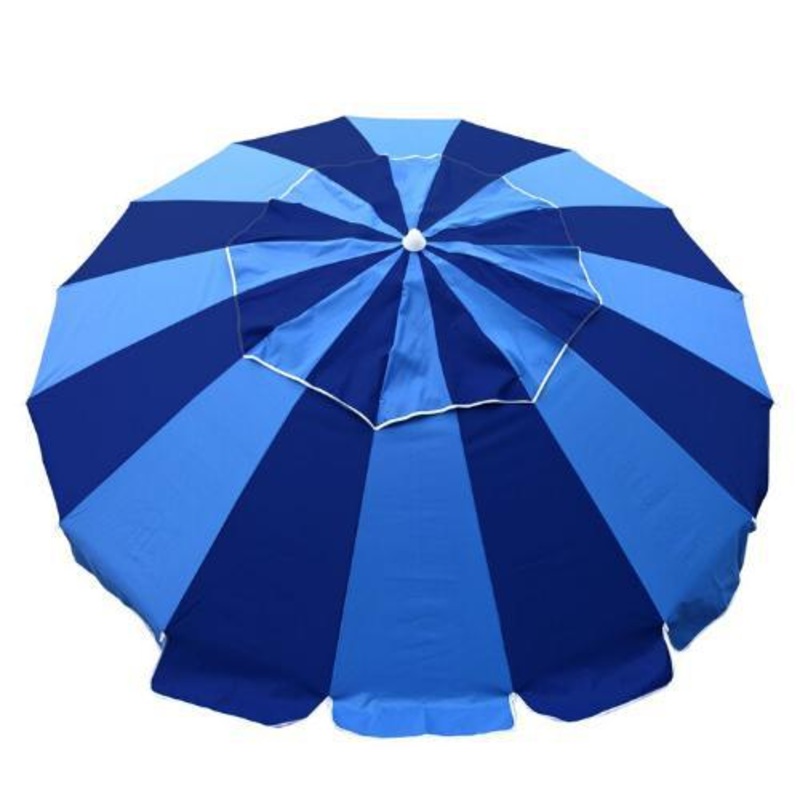 Beachkit Carnivale 240cm Umbrella Royal Navy