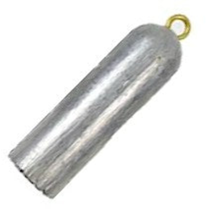 Deep Drop Cylinder Weight Lead Sinker 1lb