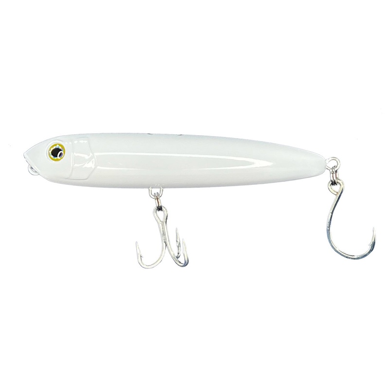 Game on Lures X-Walk Topwater Lure 6 in (2 oz) White