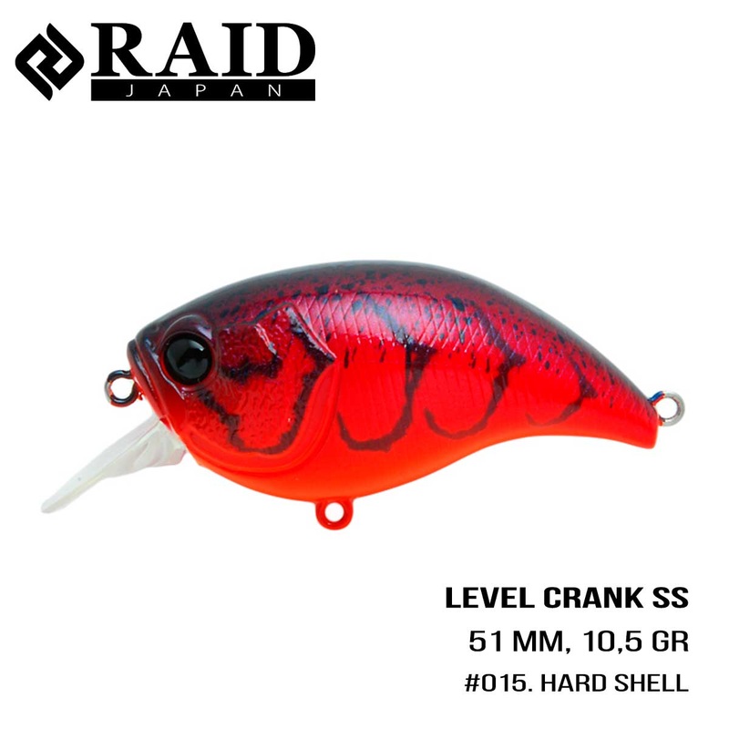 RAID JAPAN Level Crank SS  – 51 mm 001 Blue Back Chart
