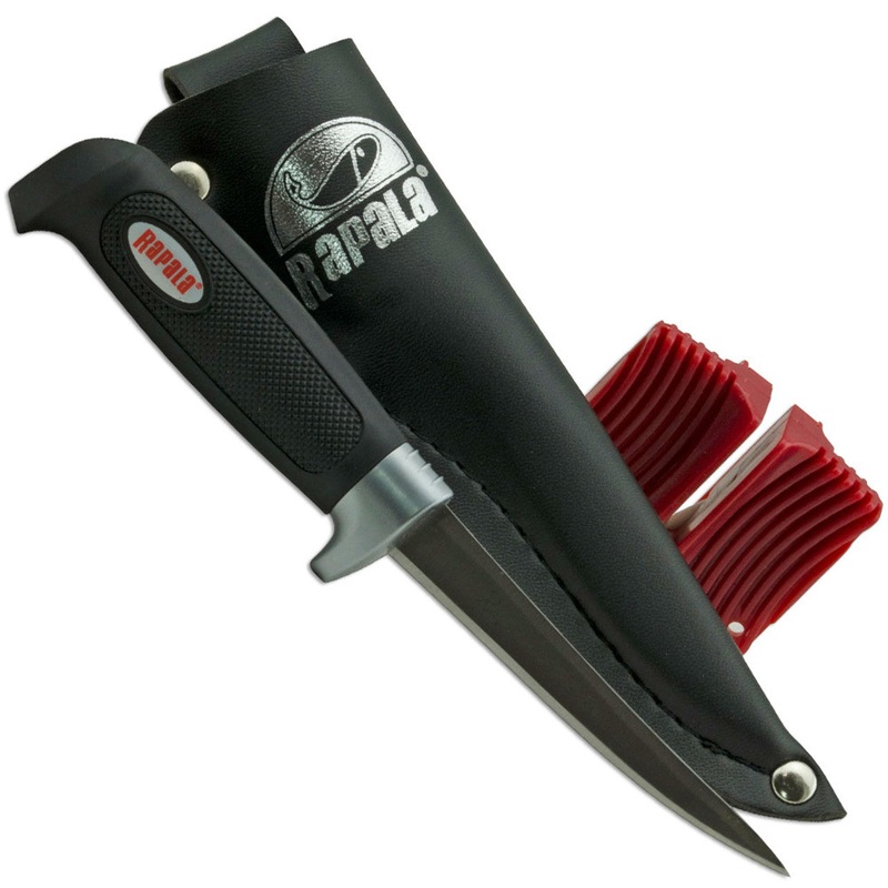 Rapala 6 Inch Soft Grip Fillet Knife W/ Sharpner