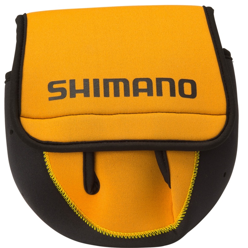 Shimano Neoprene Reel Cover LARGE ORANGE