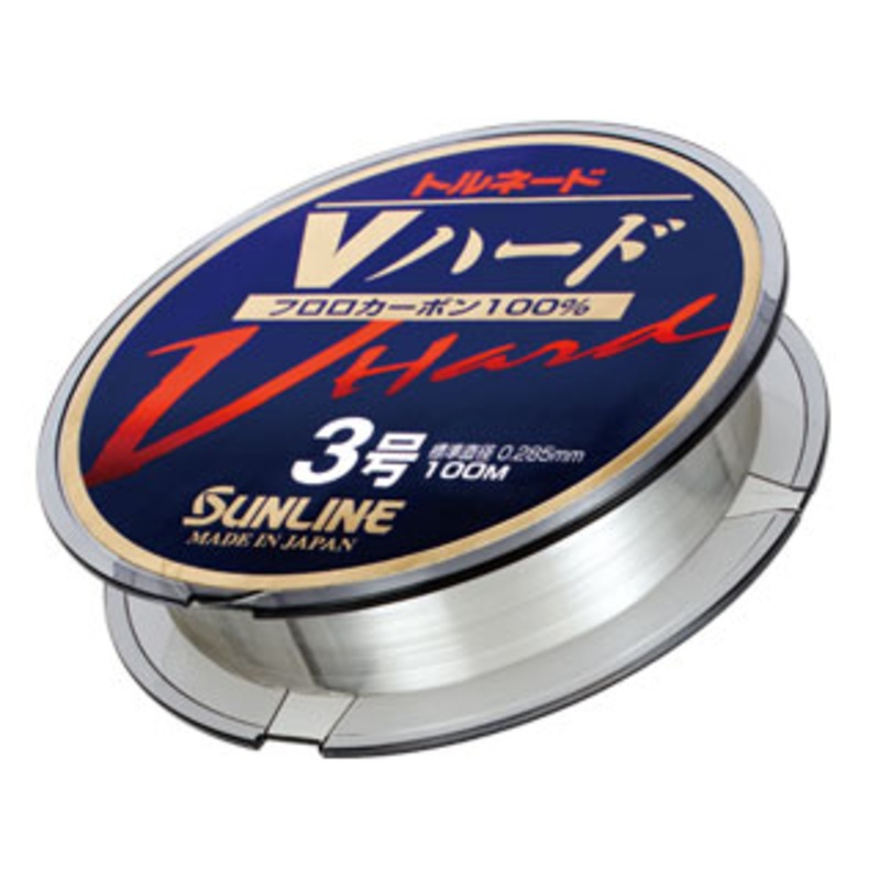 Sunline V-Hard Fluorocarbon Leader 100M #2 8lb
