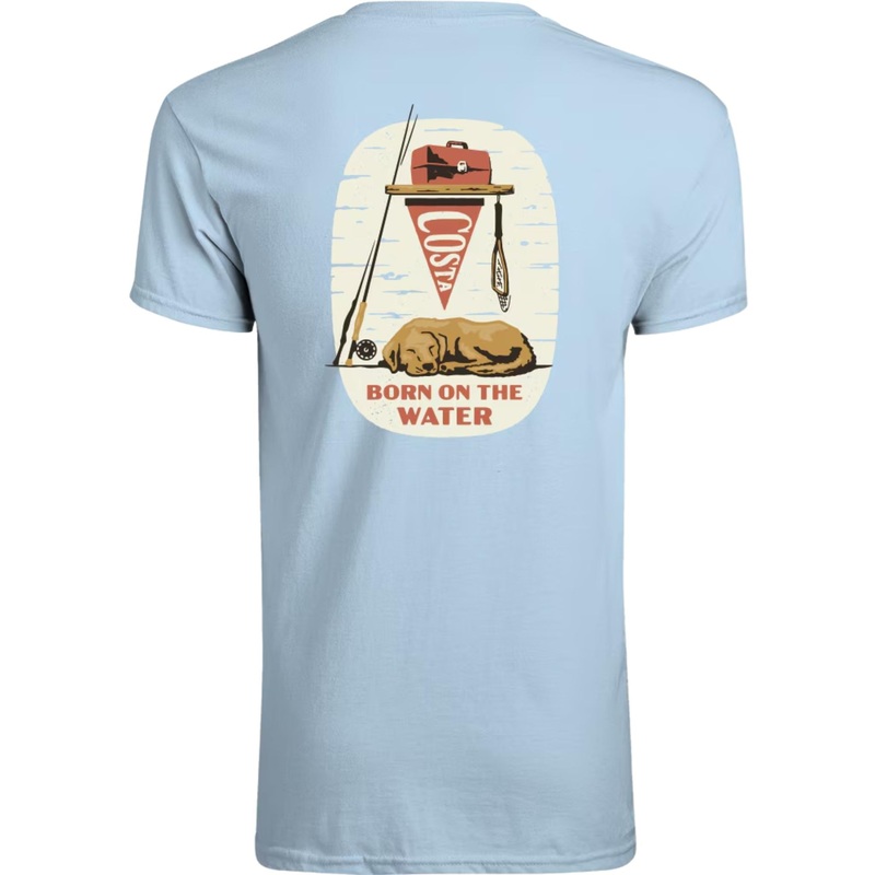 Costa “Lay Day” T-Shirt Light Blue M