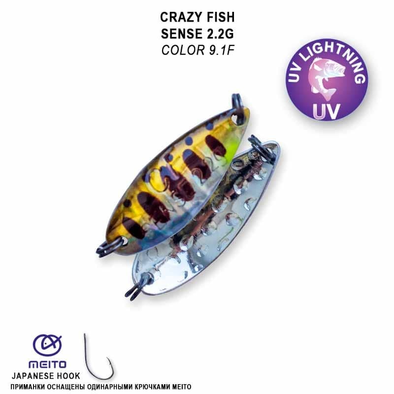 CRAZY FISH Sense 2.2g 107