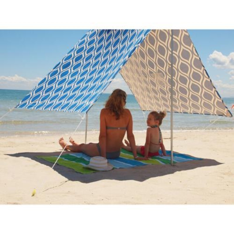 Hollie and Harrie Sombrilla Moroccan Blue