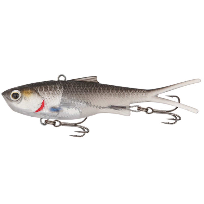Samaki Vibelicious Fork Tail Soft Vibe Lure 150mm Clear UV Mullet