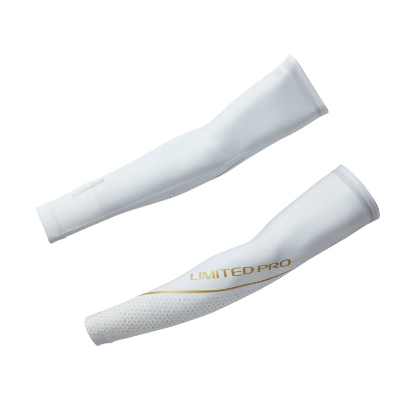 Shimano Limited Pro Sun Protection Arm Cover AC-120W Limited white M