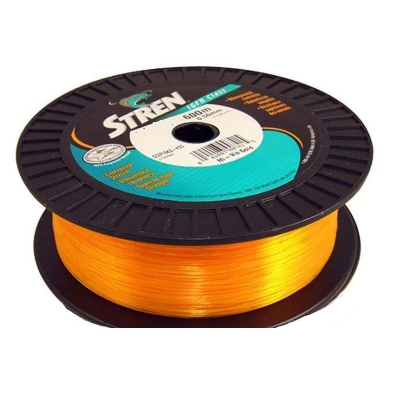 Stren Monofilament IGFA Game Fishing Line 600m 10kg Gold