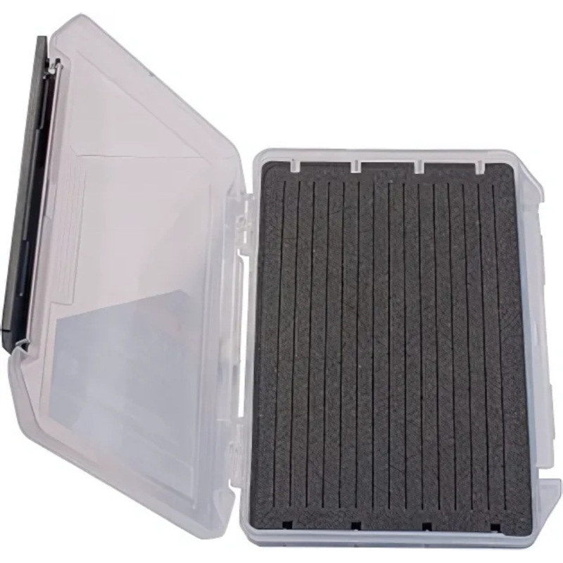 Meiho 3010NS Slit Form Tackle Case Clear