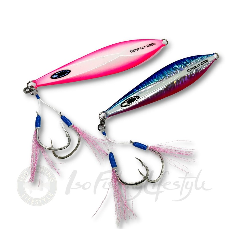 Oceans Legacy Hybrid Contact Jig Rigged 120g No4 – Orange