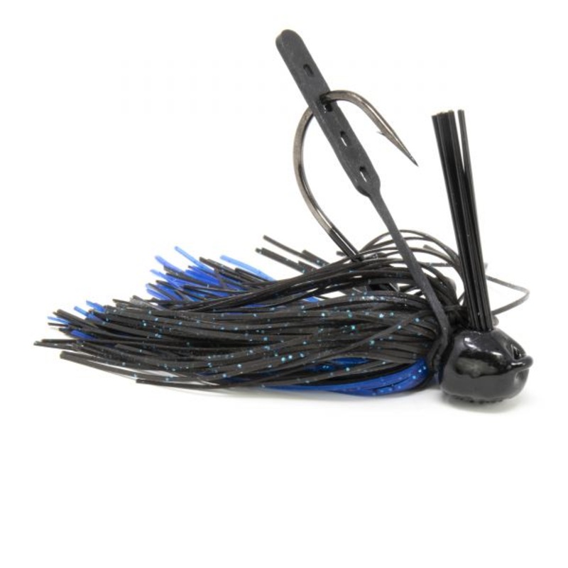 Rattling A.T. Jig with Trail R Loc 3/8oz Black/Blue