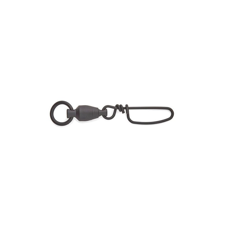 Sampo Single Solid Ring BB Swivel Coastlock Snap 30# #1 3pk