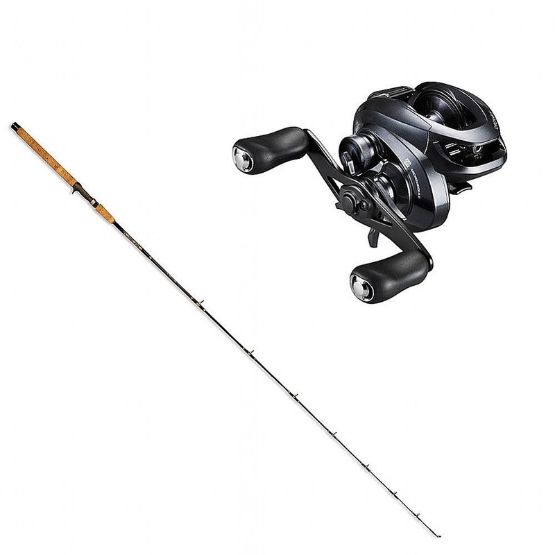 Shimano Chronarch G 151 HG with PGC 8-17 6’6″ CHAOS Gold Combo
