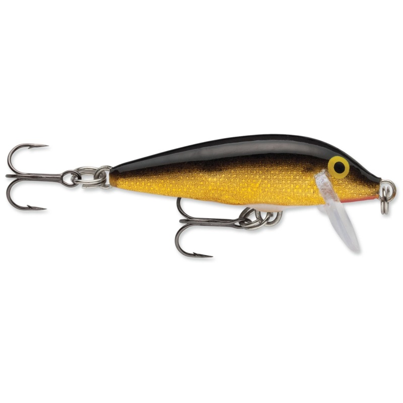 Rapala Countdown Sinking Minnow Gold/Black Back 1-1/2 in