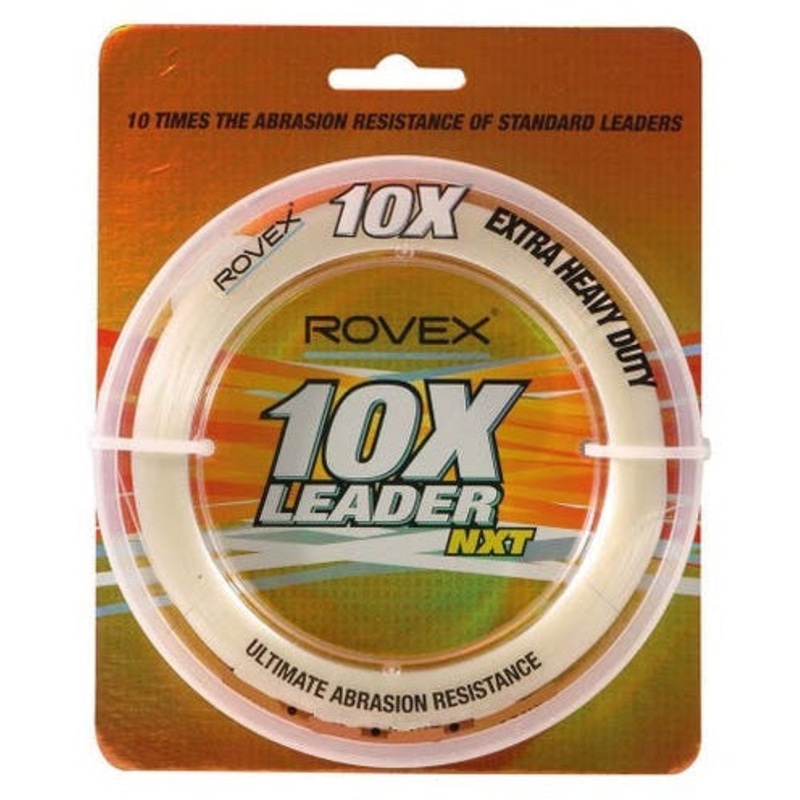 Rovex 10X Tough Clear Mono Monofilament Leader 100m 20lb