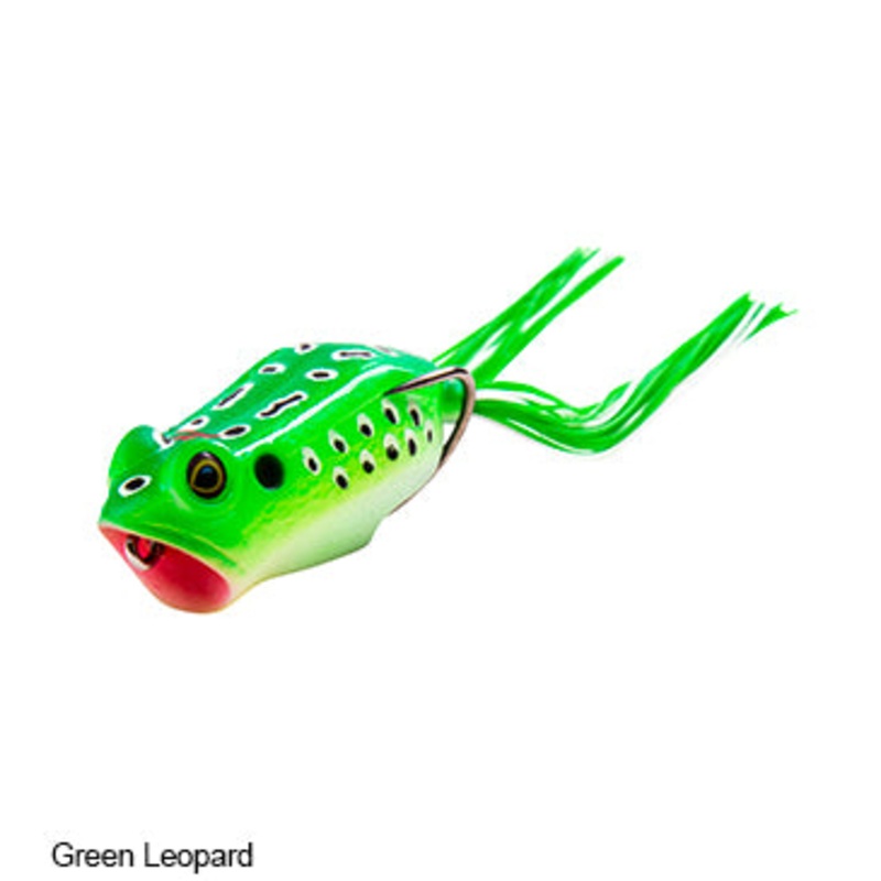 Z-MAN Leap Frogz Popper S (60 mm) – 1 pc #Brown Leopard