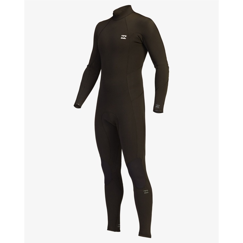 Billabong 302 Absolute Back Zip Fullsuit Wetsuit LS Black
