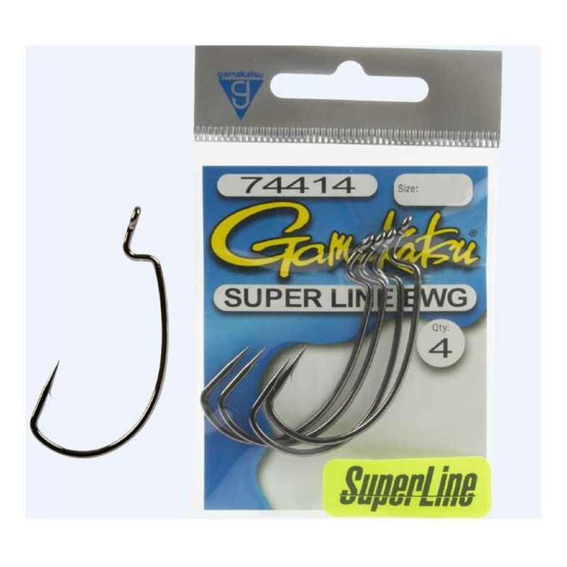 Gamakatsu Worm EWG H.W Hooks 3/0 5-pack