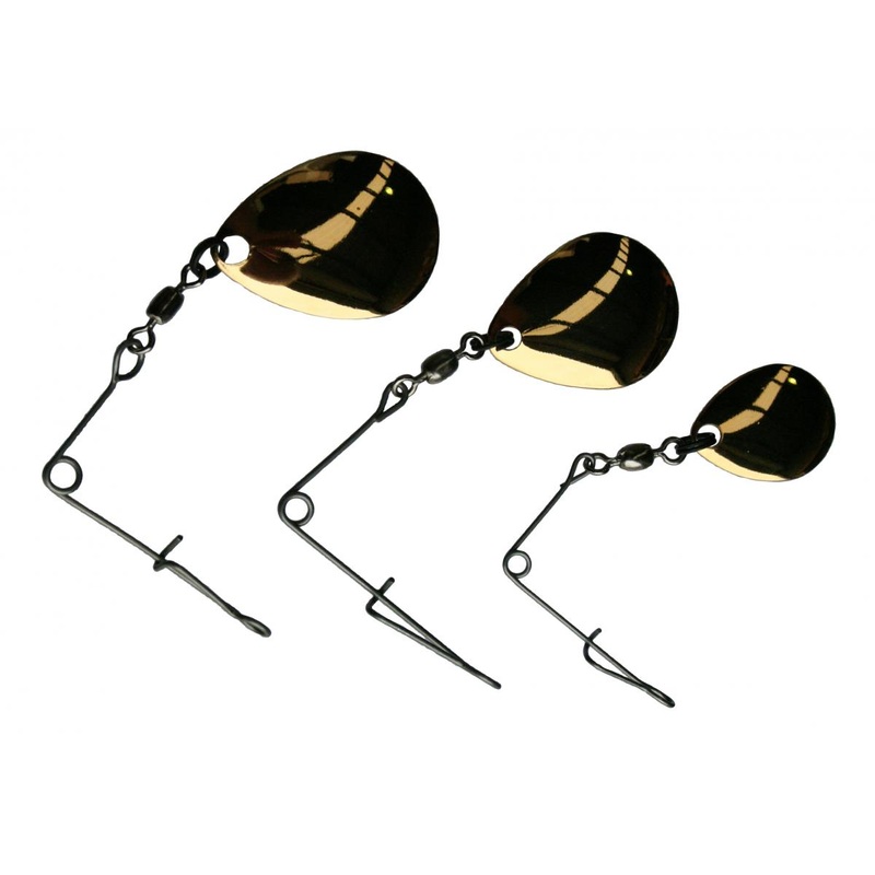Tackle Tactics Jig Spinners 1 brass