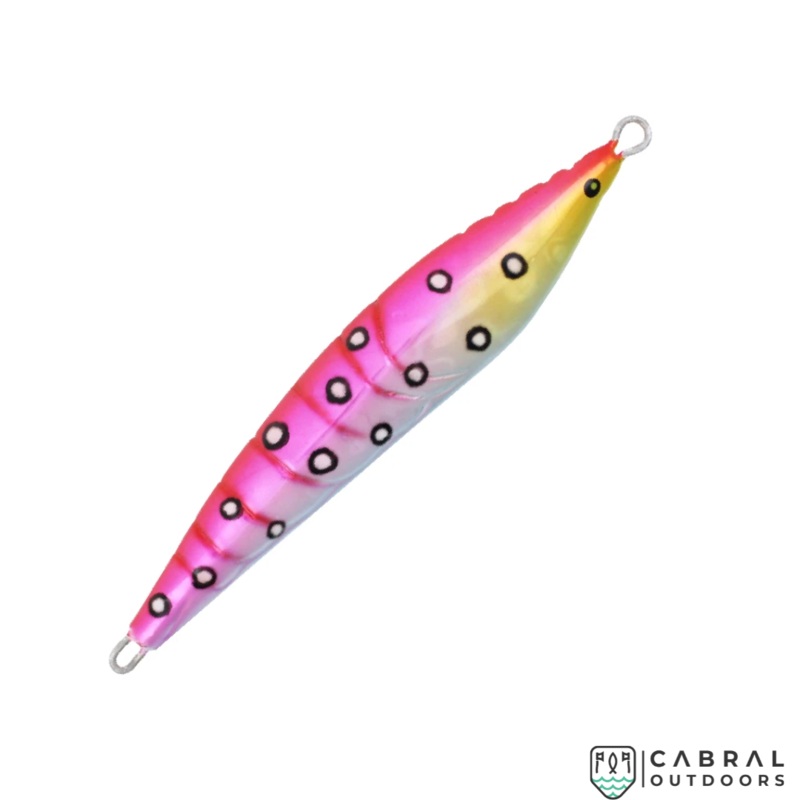 Underground Metal Jig Shrimp 9.5cm | 80g (No Hooks) Pink