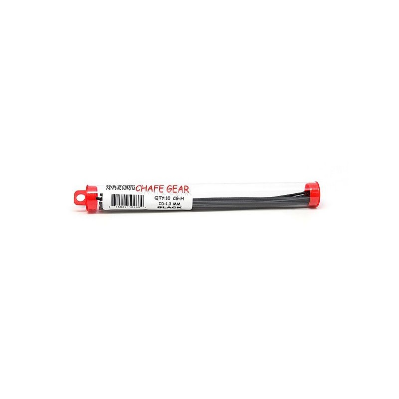 6.5″ Black 1.3mm Chafe Gear 10pk