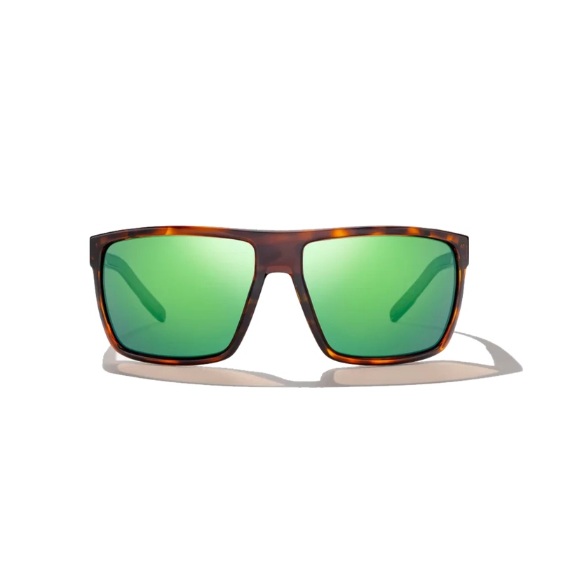 BAJIO Toads Brown Tortoise Gloss | Green Mirror Glass