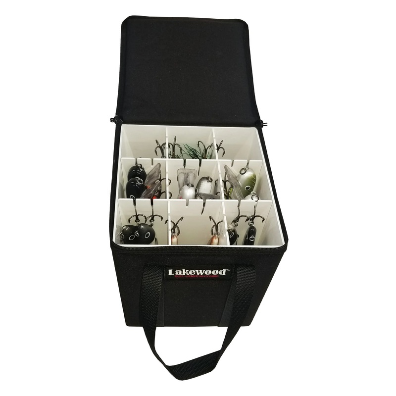 Lakewood Shallow Invader Tackle Box – Black