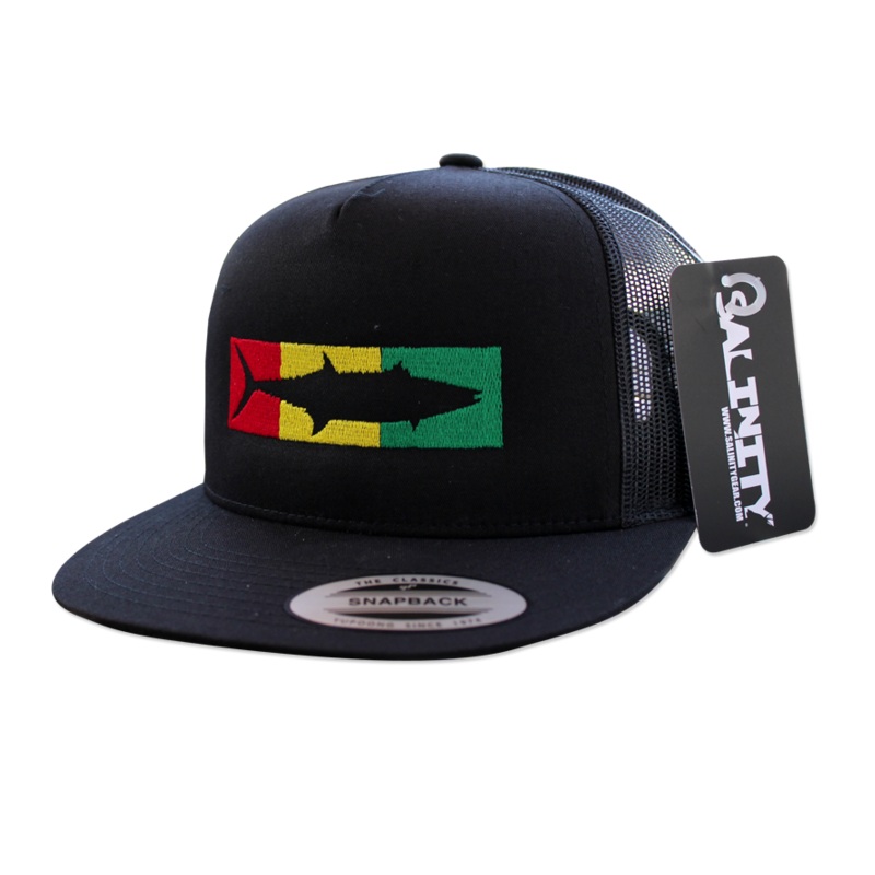 Salinity Rasta Kingfish Trucker Hat