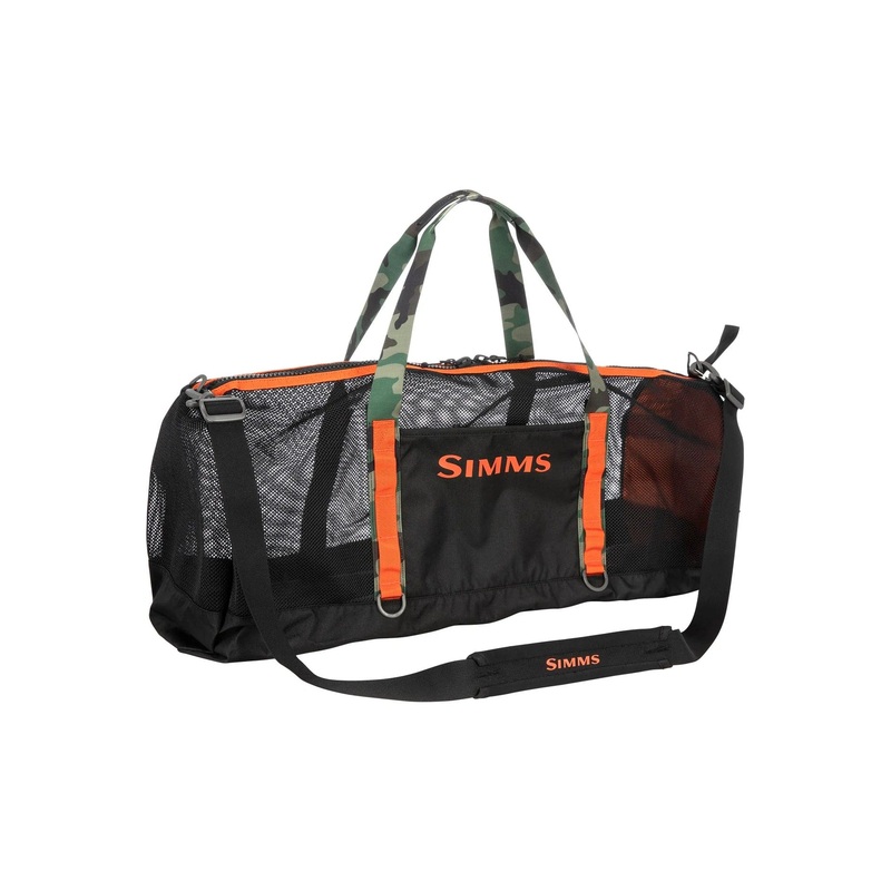 Simms Challenger Mesh Duffel – 60L Black
