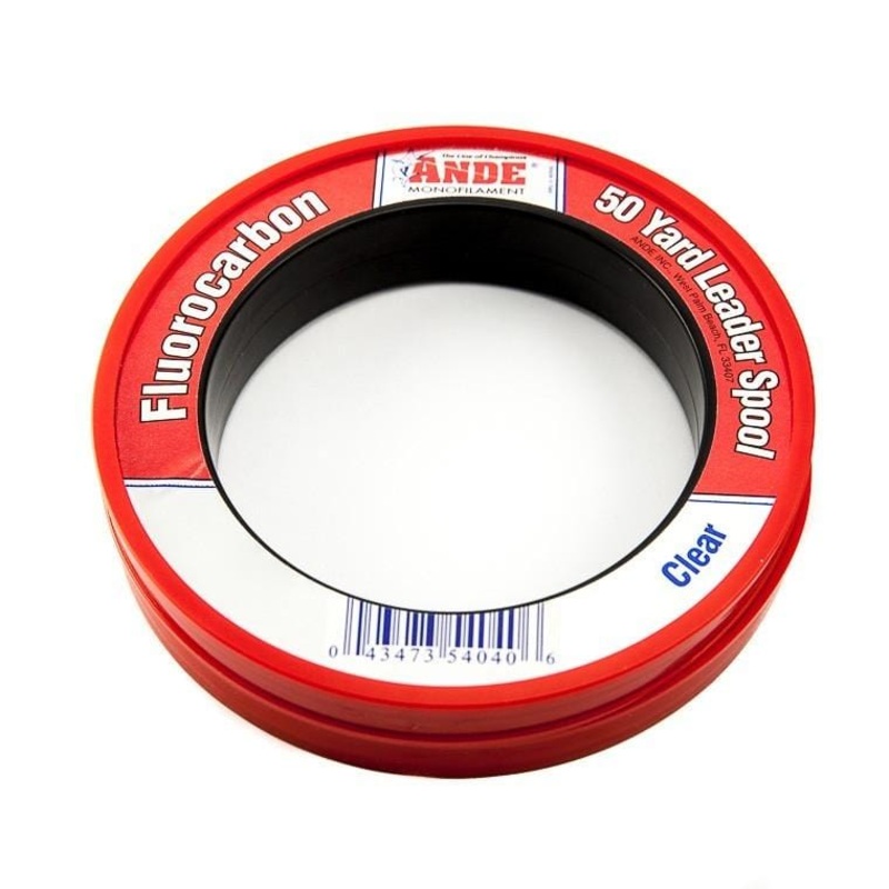 Ande Fluorocarbon Leader Material (50yd Spools) 15lb